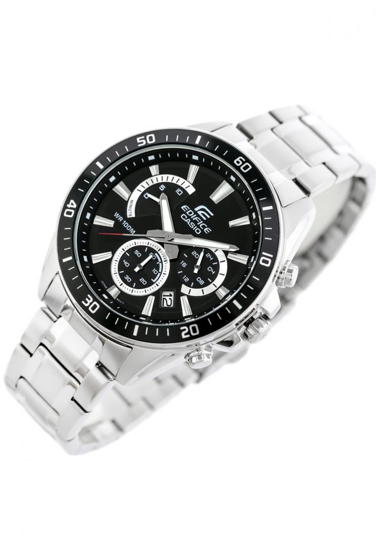 Casio Edifice EFR-552D-1A Chronograph Stainless Steel Strap Watch For Men-Watch Portal Philippines