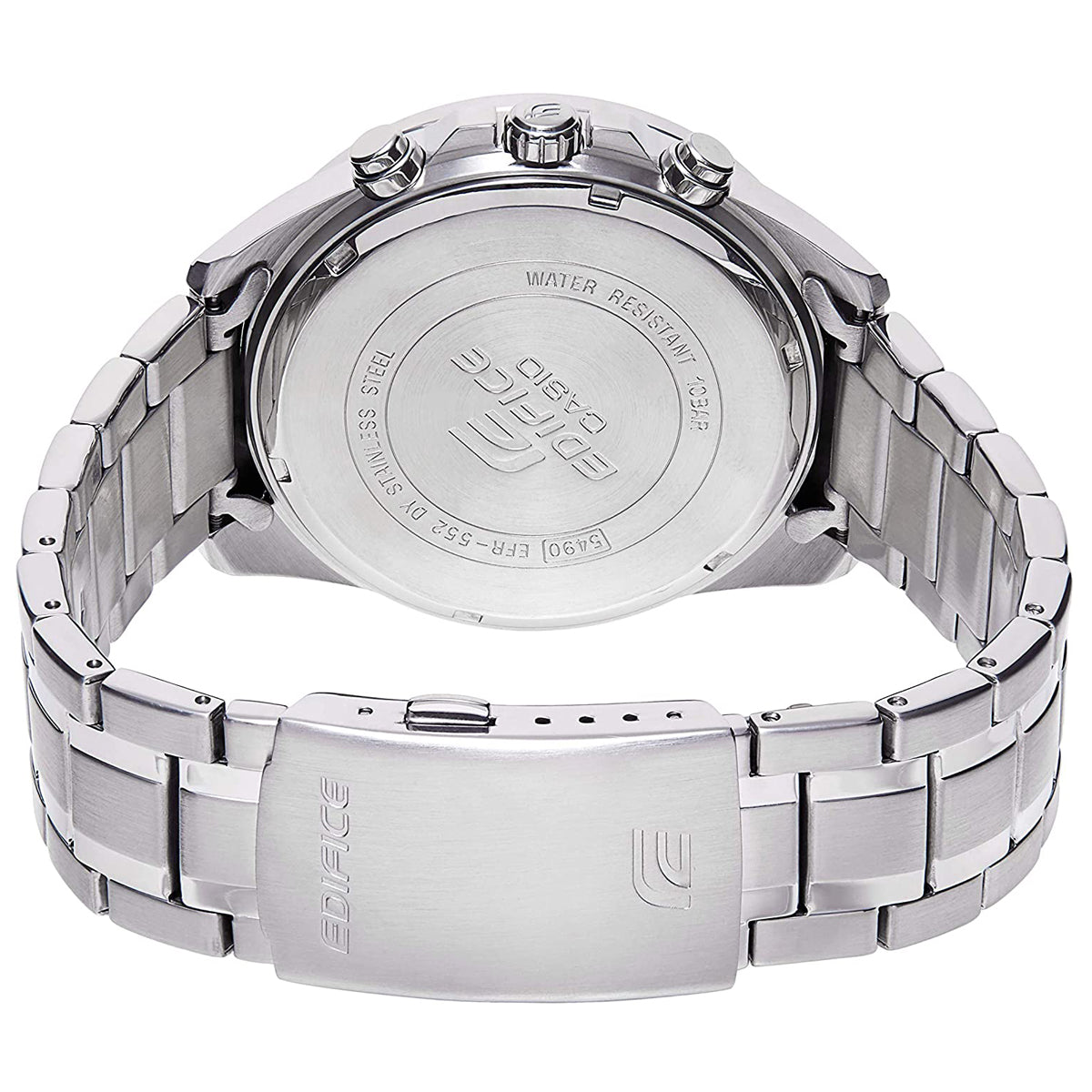 Casio Edifice EFR-552D-1A Chronograph Stainless Steel Strap Watch For Men-Watch Portal Philippines