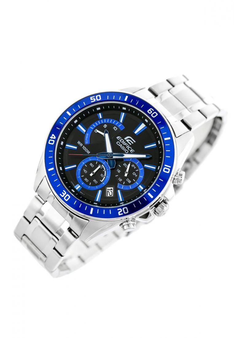 Casio Edifice EFR-552D-1A2 Chronograph Stainless Steel Strap Watch For Men-Watch Portal Philippines