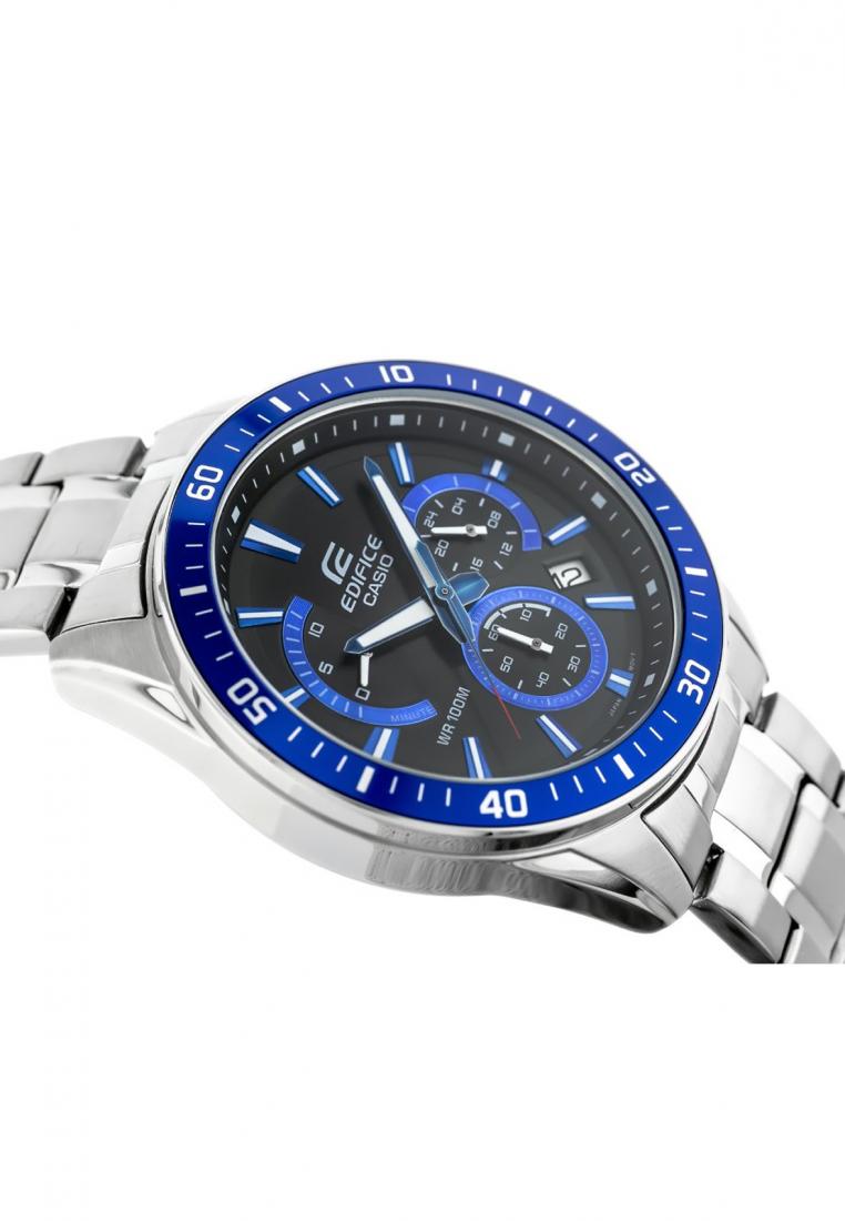 Casio Edifice EFR-552D-1A2 Chronograph Stainless Steel Strap Watch For Men-Watch Portal Philippines