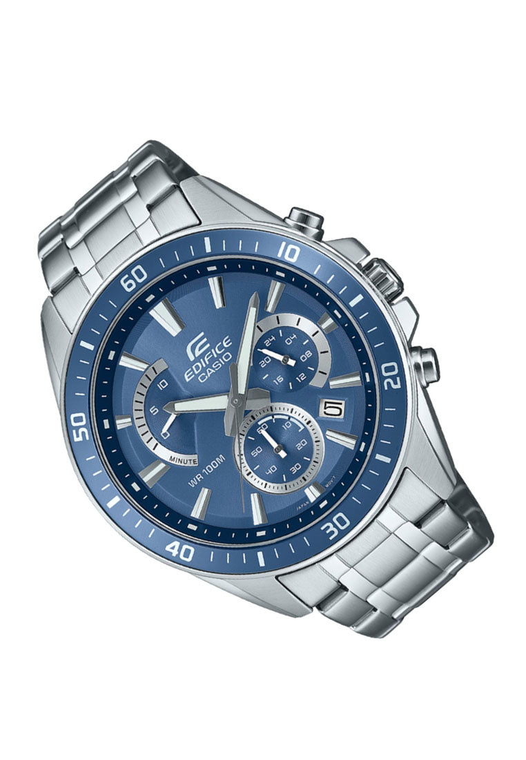 Casio Edifice EFR-552D-2A Chronograph Stainless Steel Strap Watch For Men-Watch Portal Philippines
