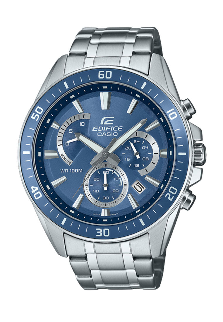 Casio Edifice EFR-552D-2A Chronograph Stainless Steel Strap Watch For Men-Watch Portal Philippines