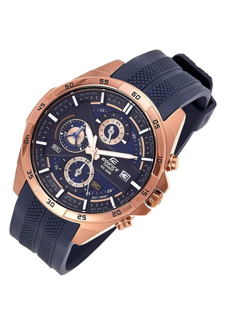Casio Edifice EFR-556PC-2A Chronograph Rubber Strap Watch For Men-Watch Portal Philippines
