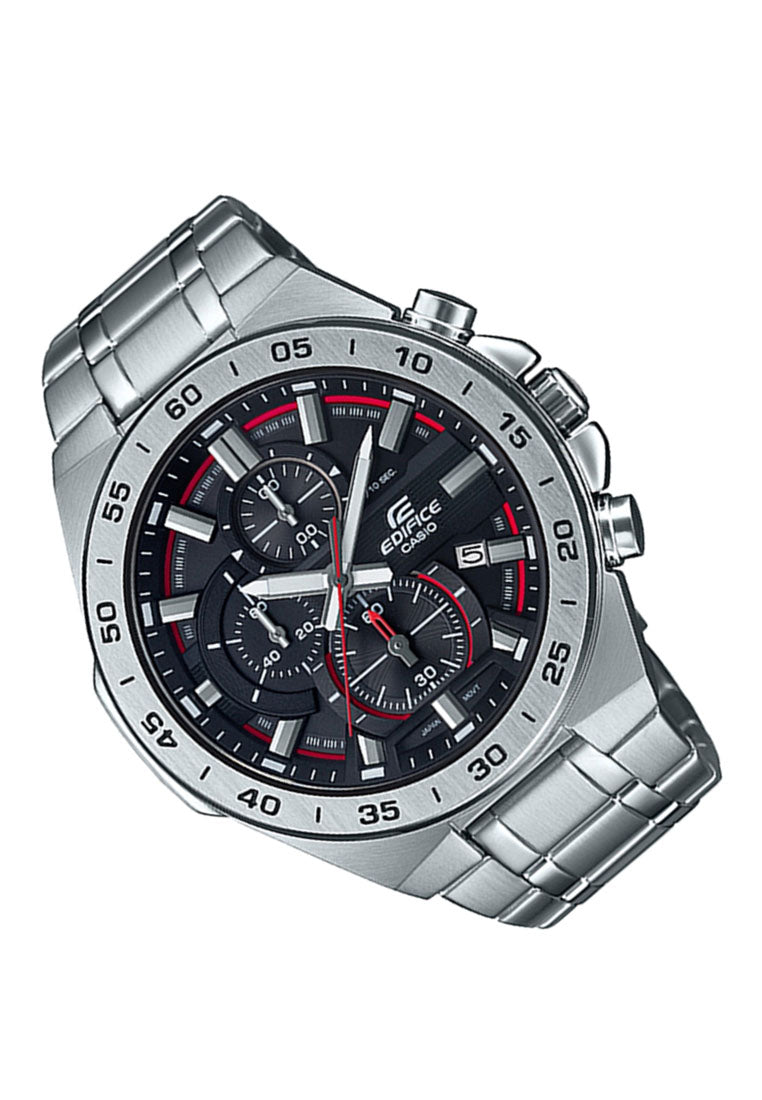Casio Edifice EFR-564D-1A Chorograph Stainless Steel Strap Watch For Men-Watch Portal Philippines