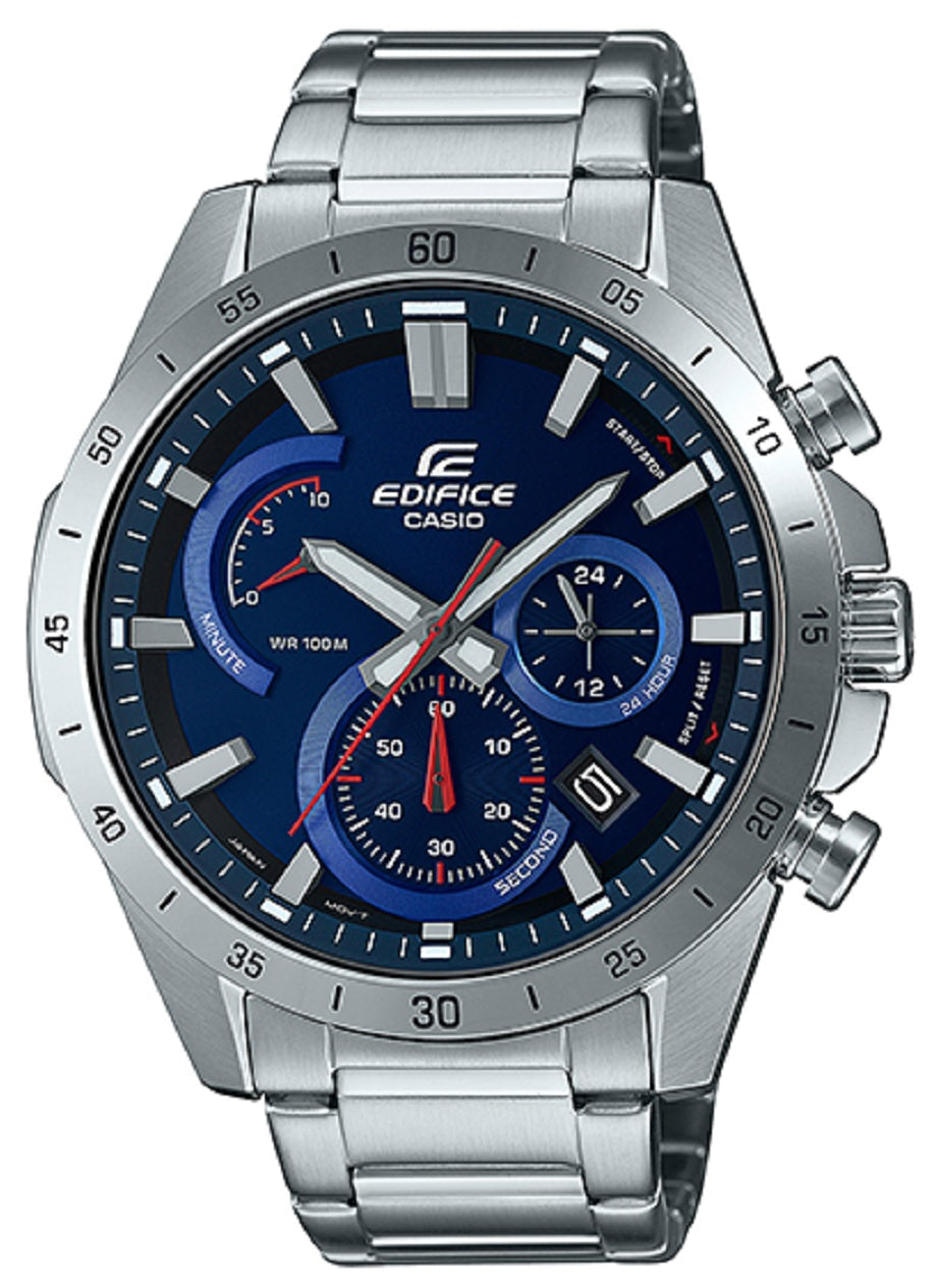 Casio Edifice EFR-573D-2A Chronograph Stainless Steel Strap Watch For Men-Watch Portal Philippines