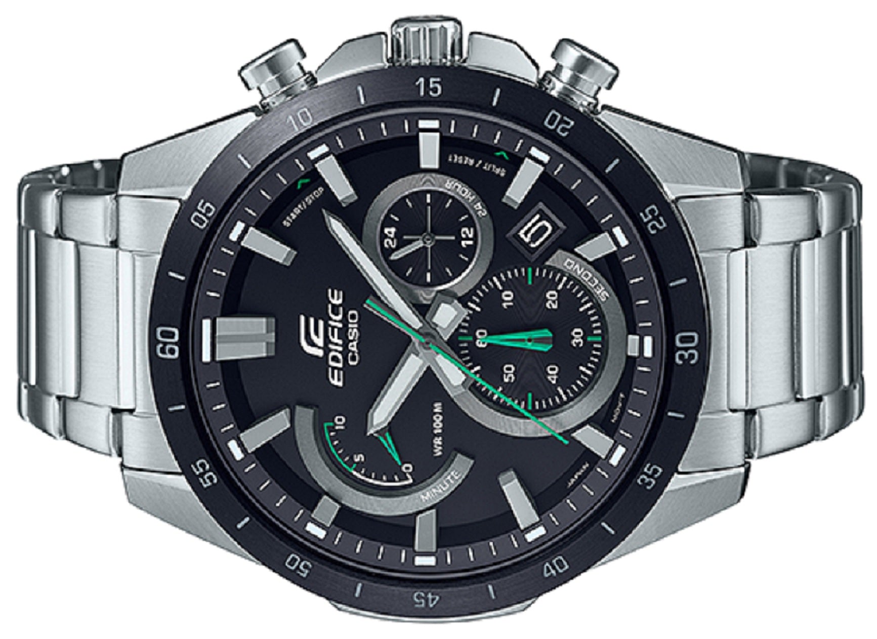 Casio Edifice EFR-573DB-1A Chronograph Stainless Steel Strap Watch For Men-Watch Portal Philippines