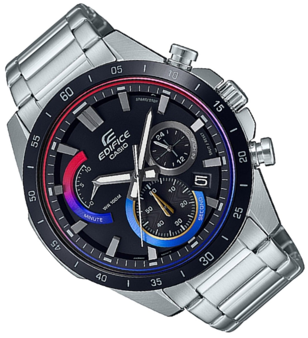 Casio Edifice EFR-573HG-1A Chronograph Stainless Steel Strap Watch For Men-Watch Portal Philippines