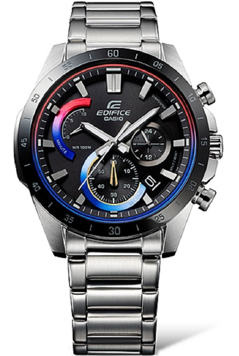 Casio Edifice EFR-573HG-1A Chronograph Stainless Steel Strap Watch For Men-Watch Portal Philippines
