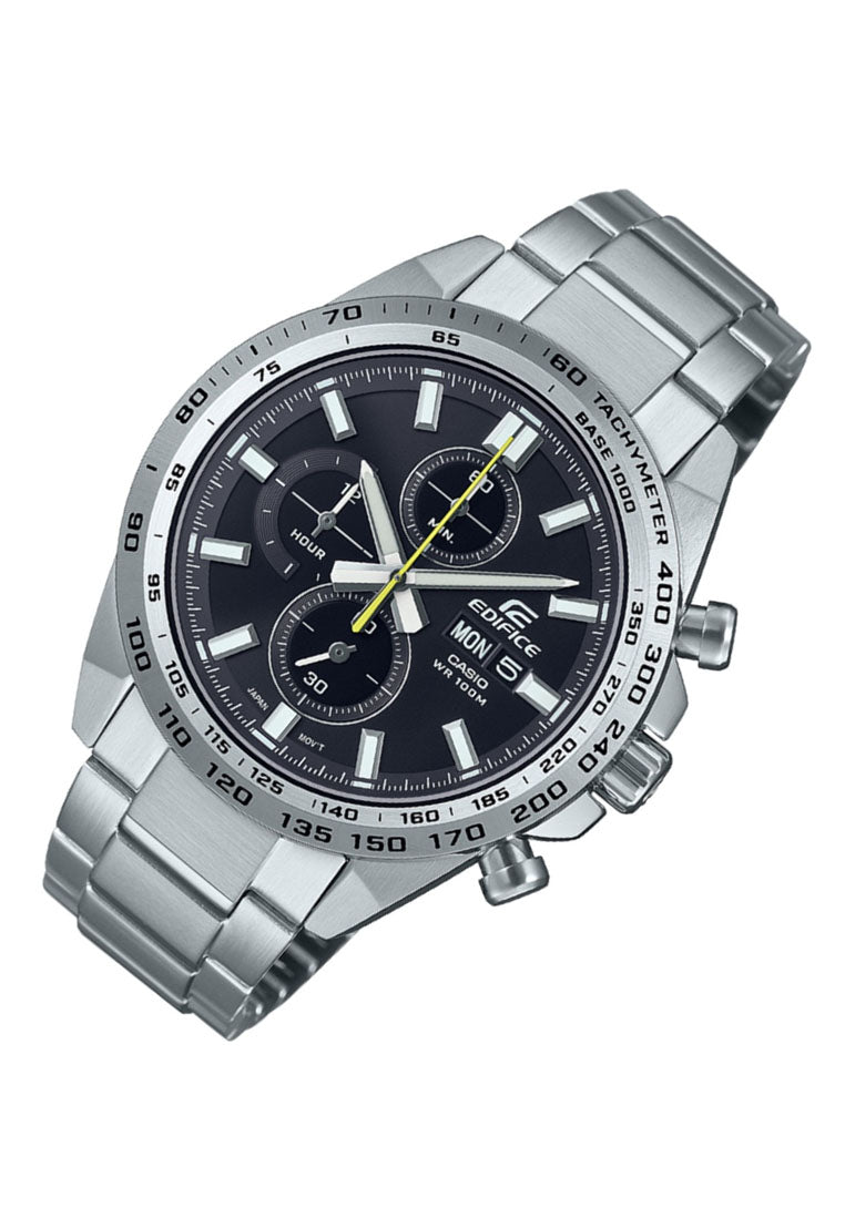 Casio Edifice EFR-574D-1A Chronograph Stainless Steel Strap Watch For Men-Watch Portal Philippines