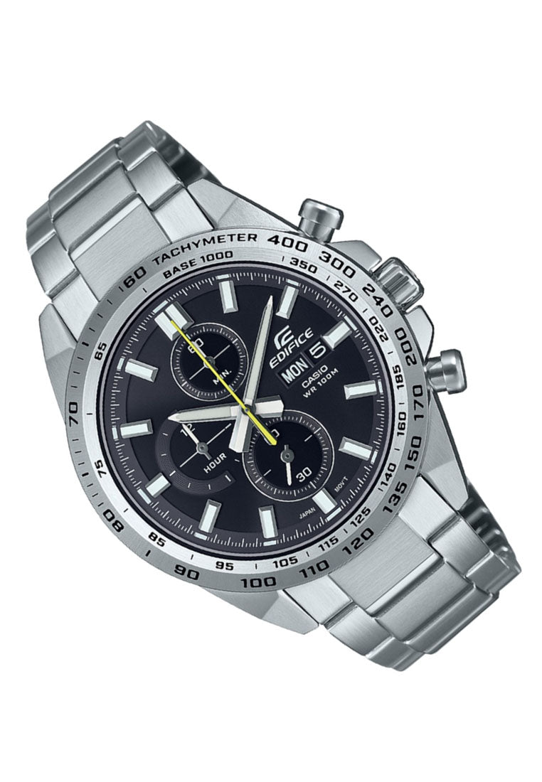Casio Edifice EFR-574D-1A Chronograph Stainless Steel Strap Watch For Men-Watch Portal Philippines