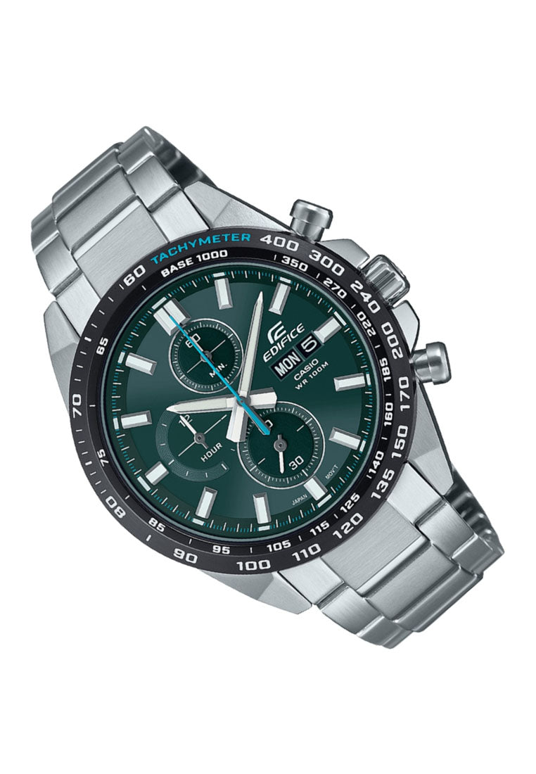 Casio Edifice EFR-574DB-3A Chronograph Stainless Steel Strap Watch For Men-Watch Portal Philippines