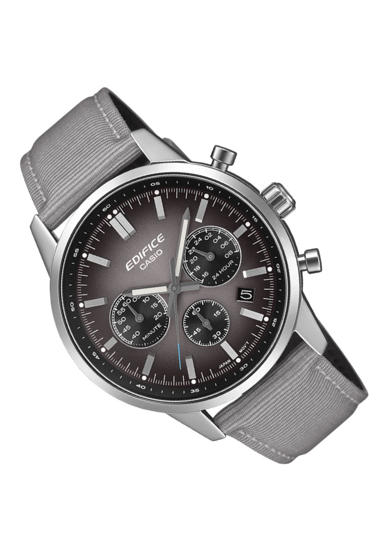 Casio Edifice EFR-575C-8ADF Cloth Strap Analog Watch for Men-Watch Portal Philippines