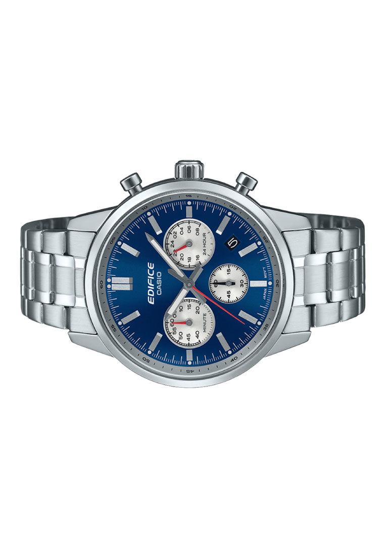 Casio Edifice EFR-575D-2A Chronograph Stainless Steel Strap Watch For Men-Watch Portal Philippines