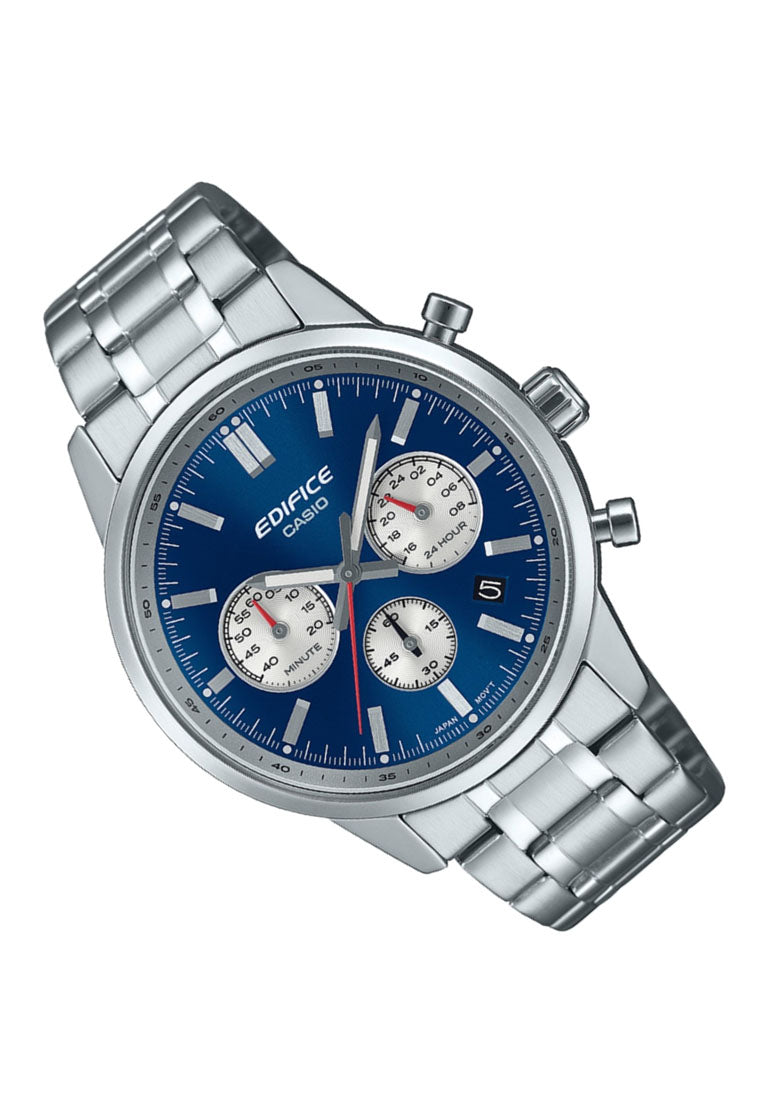 Casio Edifice EFR-575D-2A Chronograph Stainless Steel Strap Watch For Men-Watch Portal Philippines