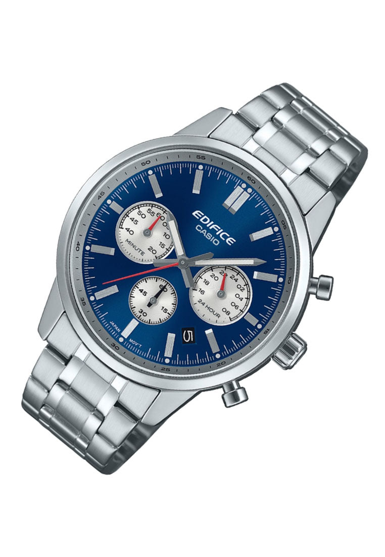 Casio Edifice EFR-575D-2A Chronograph Stainless Steel Strap Watch For Men-Watch Portal Philippines