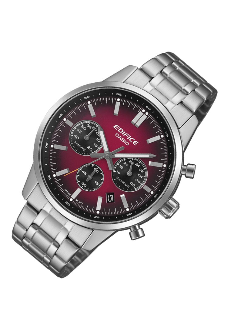 Casio Edifice EFR-575D-4ADF Stainless Steel Strap Analog Watch for Men-Watch Portal Philippines
