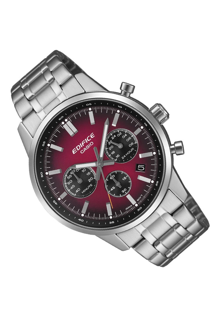 Casio Edifice EFR-575D-4ADF Stainless Steel Strap Analog Watch for Men-Watch Portal Philippines