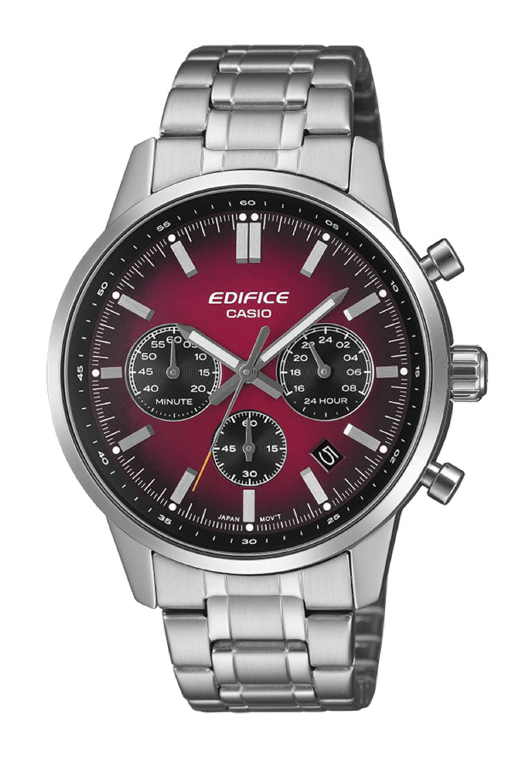 Casio Edifice EFR-575D-4ADF Stainless Steel Strap Analog Watch for Men-Watch Portal Philippines