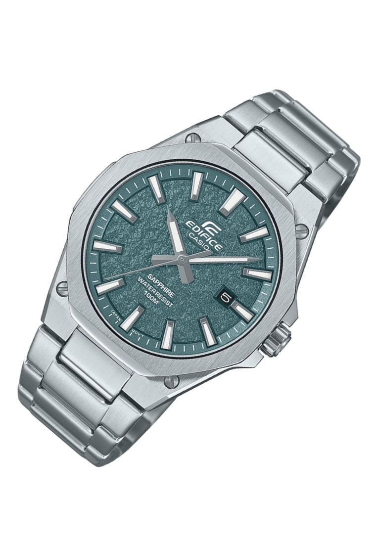 Casio Edifice EFR-S108DE-3A Analog Stainless Steel Strap Watch for Men-Watch Portal Philippines