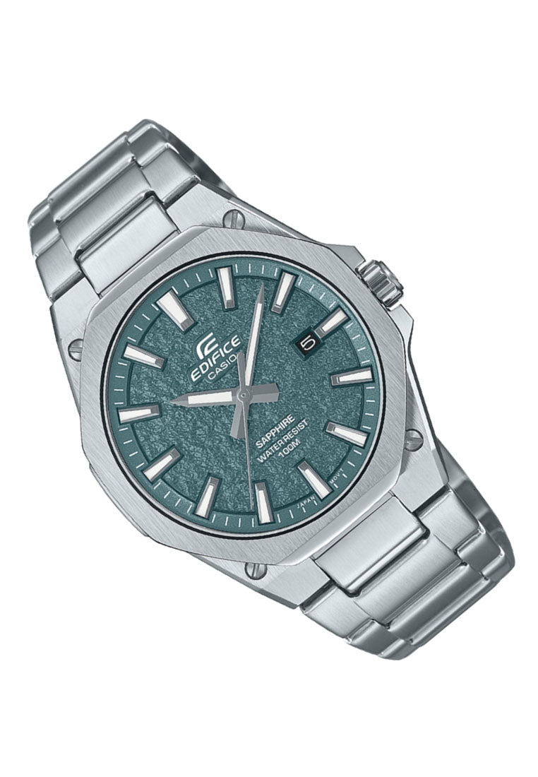 Casio Edifice EFR-S108DE-3A Analog Stainless Steel Strap Watch for Men-Watch Portal Philippines