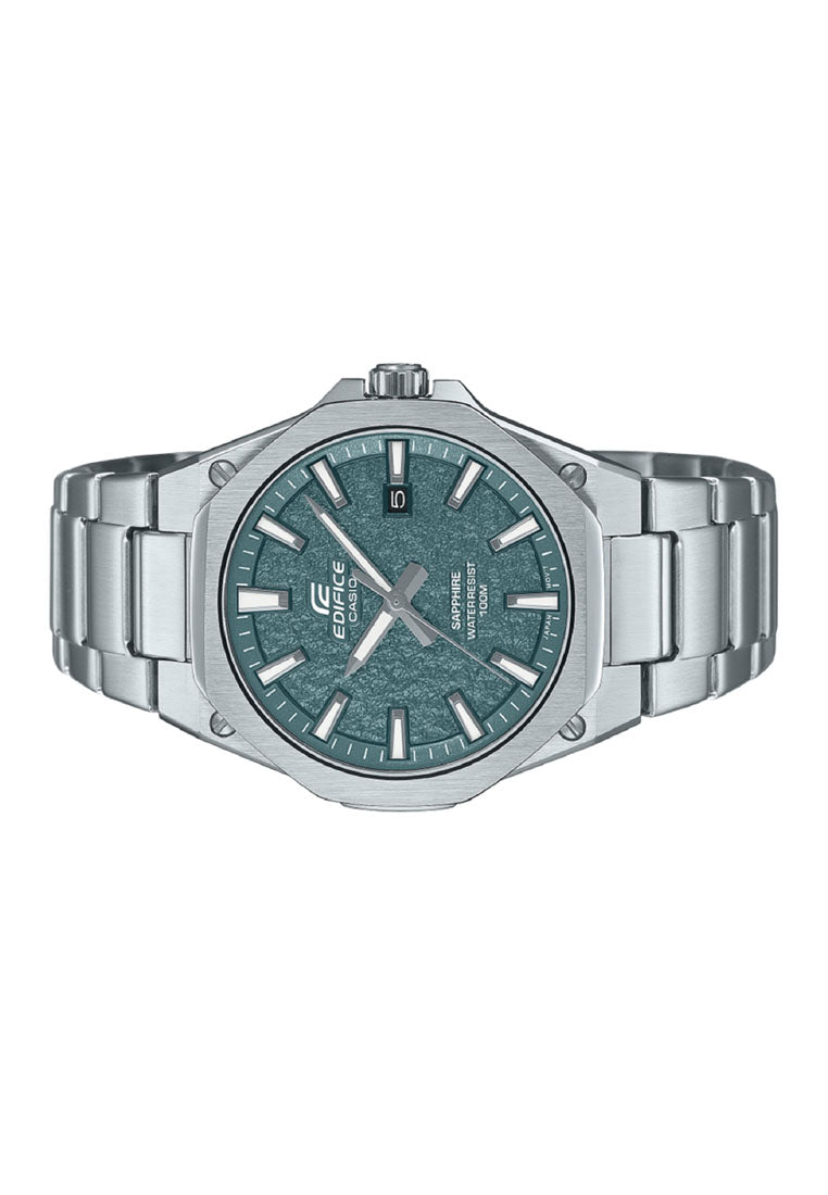Casio Edifice EFR-S108DE-3A Analog Stainless Steel Strap Watch for Men-Watch Portal Philippines