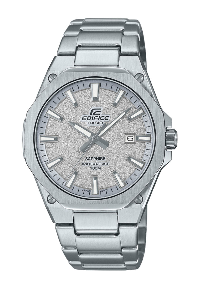 Casio Edifice EFR-S108DE-8A Analog Stainless Steel Strap Watch for Men-Watch Portal Philippines