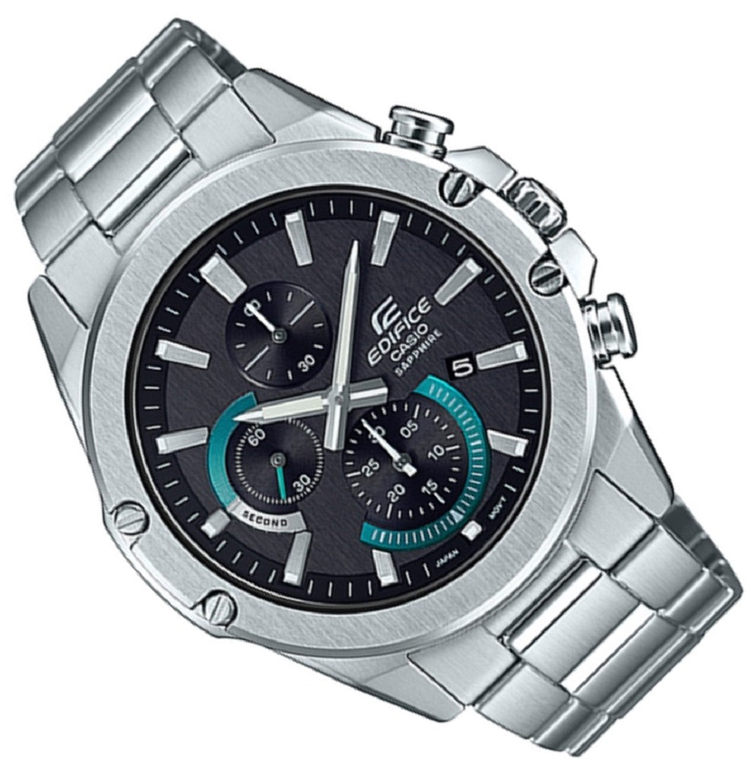 Casio Edifice EFR-S567D-1A Chronograph Stainless Steel Strap Watch For Men-Watch Portal Philippines