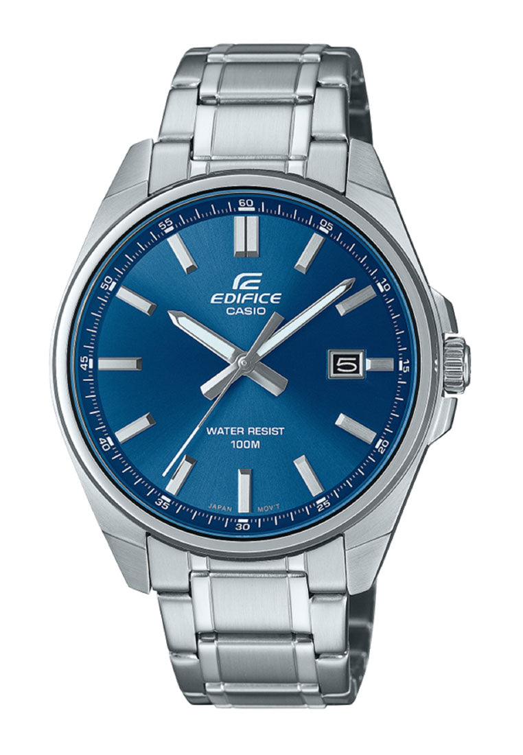Casio Edifice EFV-150D-2A Analog Stainless Steel Strap Watch For Men-Watch Portal Philippines