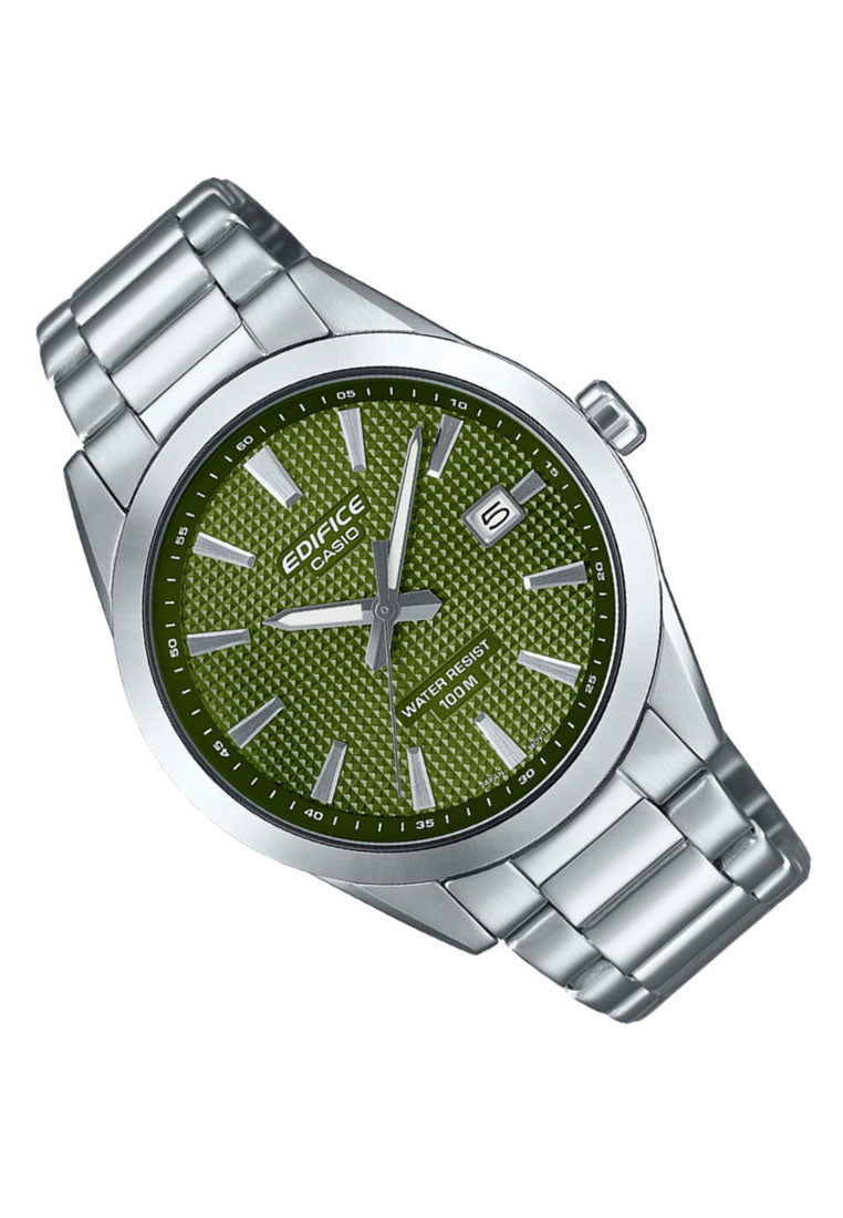 Casio Edifice EFV-160D-3A Analog Stainless Steel Strap Watch for Men-Watch Portal Philippines