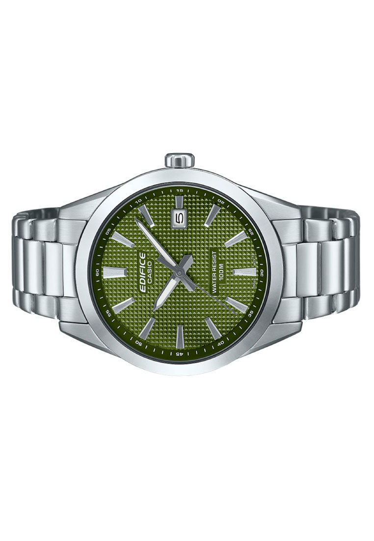 Casio Edifice EFV-160D-3A Analog Stainless Steel Strap Watch for Men-Watch Portal Philippines