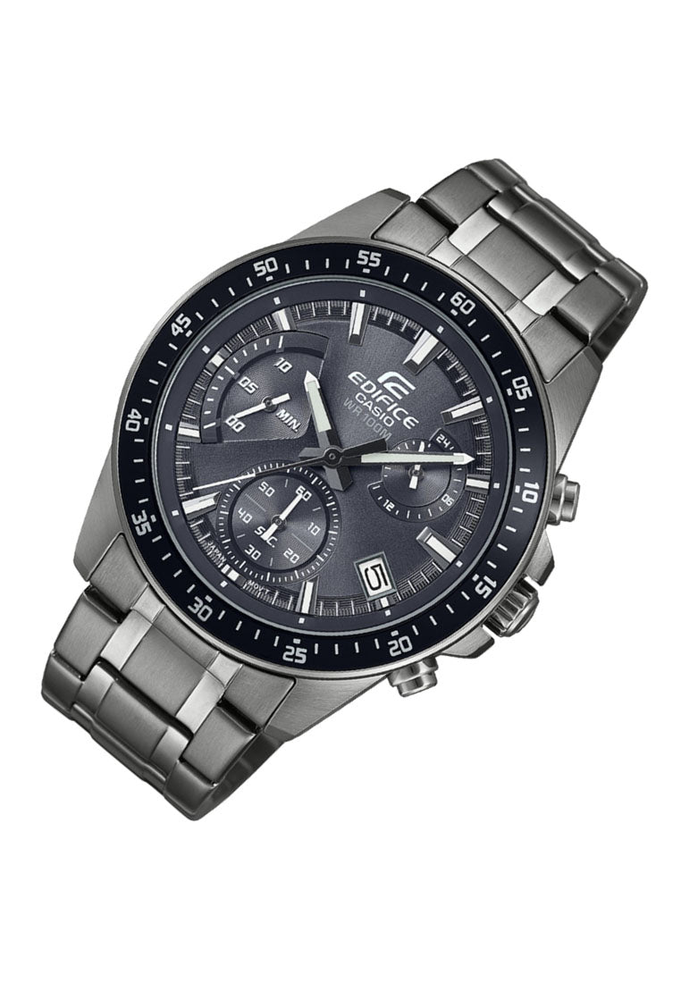 Casio Edifice EFV-540DC-1C Chronograph Stainless Steel Strap Watch For Men-Watch Portal Philippines