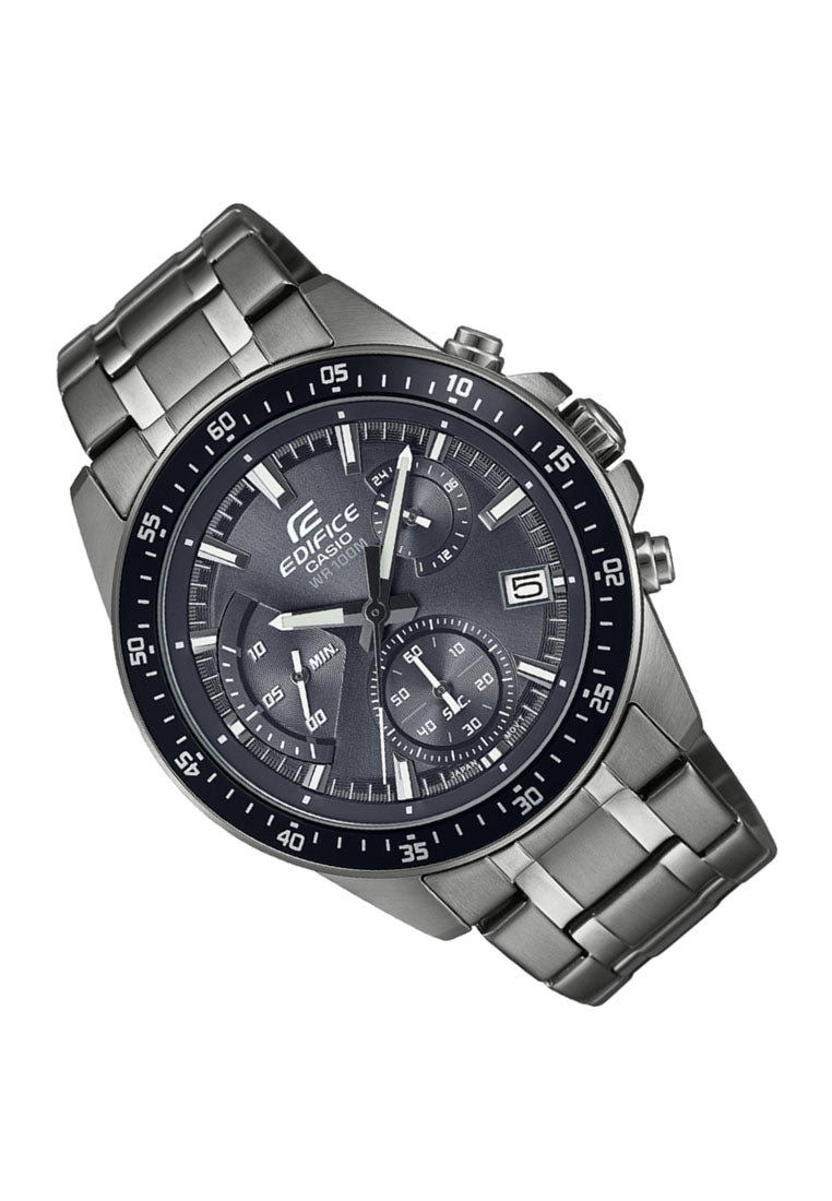 Casio Edifice EFV-540DC-1C Chronograph Stainless Steel Strap Watch For Men-Watch Portal Philippines