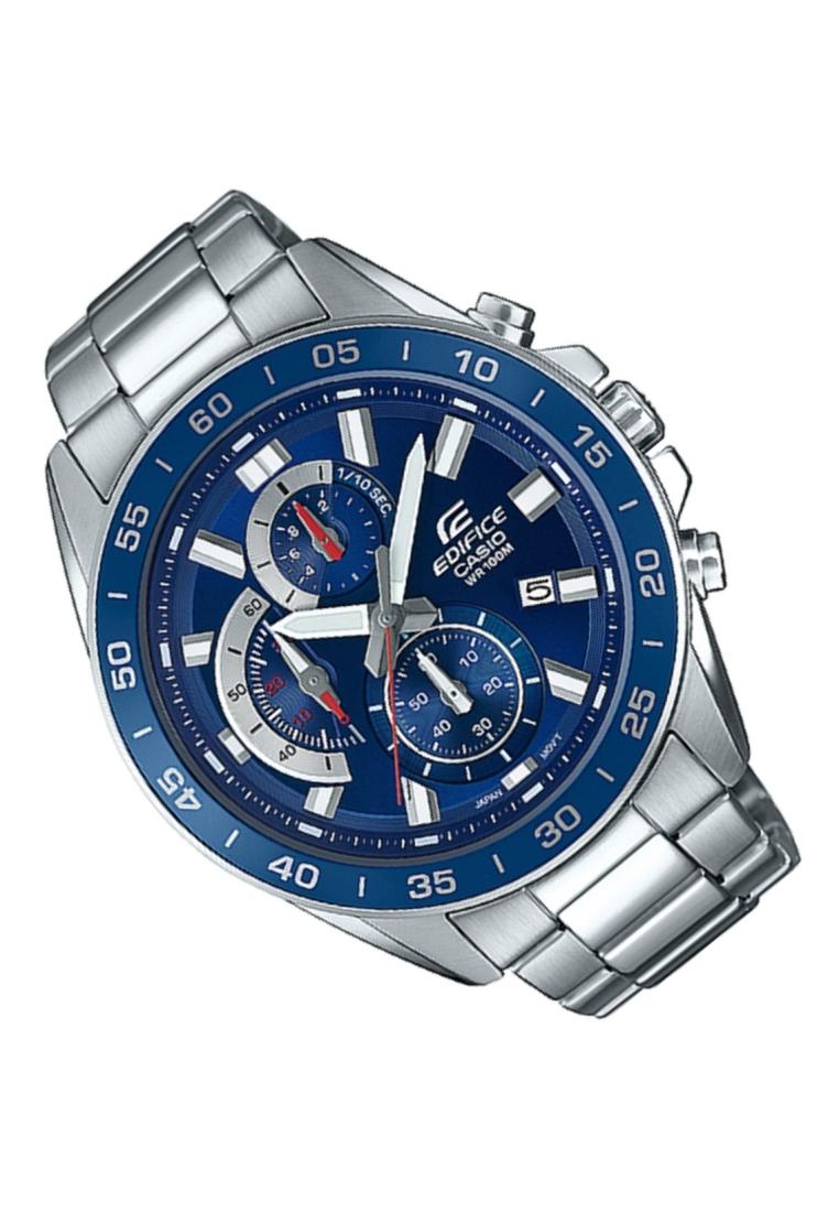Casio Edifice EFV-550D-2A Chronograph Stainless Steel Strap Watch For Men-Watch Portal Philippines