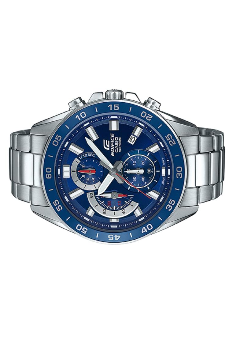 Casio Edifice EFV-550D-2A Chronograph Stainless Steel Strap Watch For Men-Watch Portal Philippines
