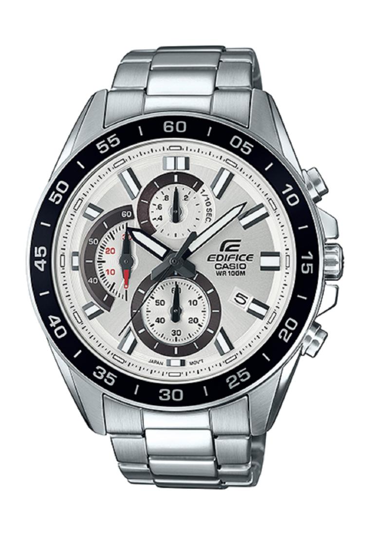 Casio Edifice EFV-550D-7A Chronograph Stainless Steel Strap Watch For Men-Watch Portal Philippines