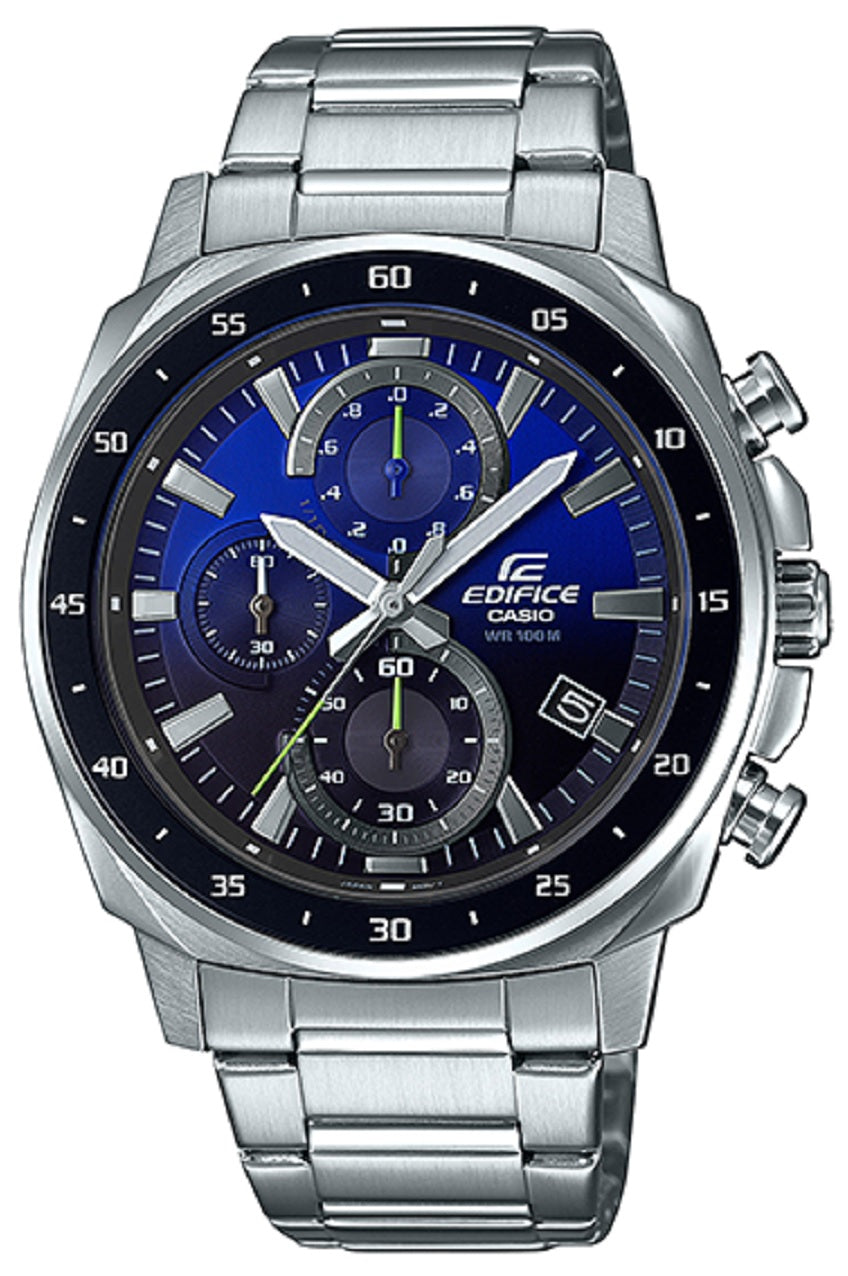 Casio Edifice EFV-600D-2A Chronograph Stainless Steel Strap Watch For Men-Watch Portal Philippines