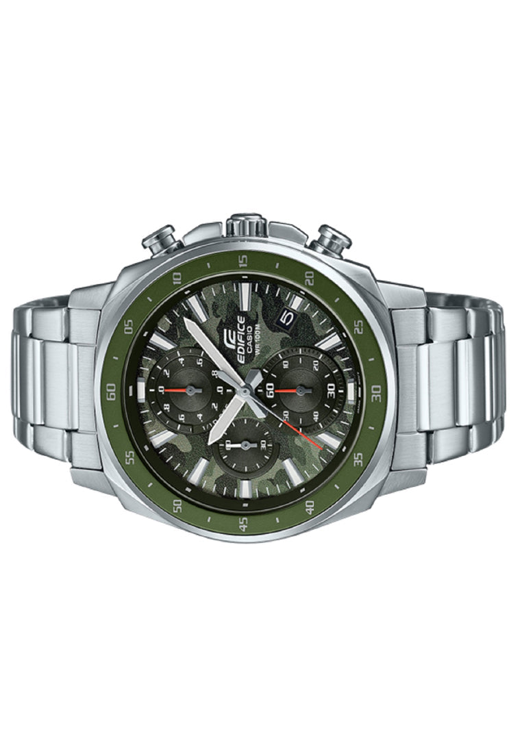 Casio Edifice EFV-600D-3C Chronograph Stainless Steel Strap Watch For Men-Watch Portal Philippines