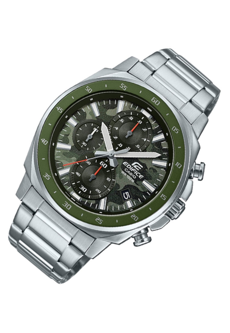 Casio Edifice EFV-600D-3C Chronograph Stainless Steel Strap Watch For Men-Watch Portal Philippines