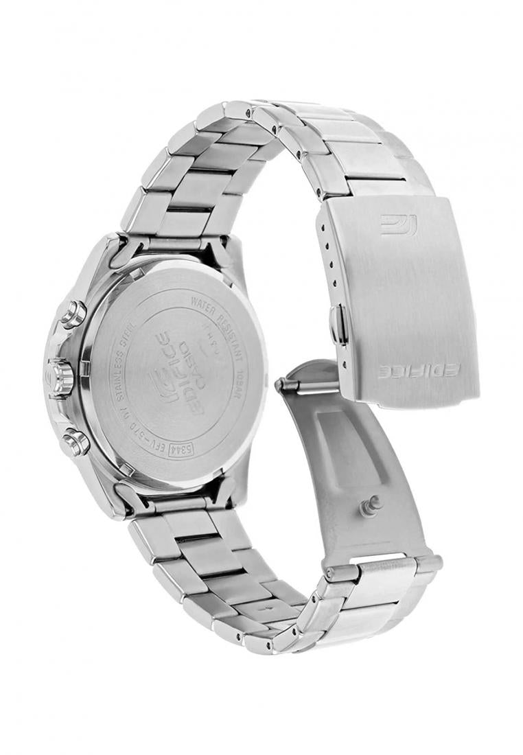 Casio Edifice EFV-600D-4A Chronograph Stainless Steel Strap Watch For Men-Watch Portal Philippines