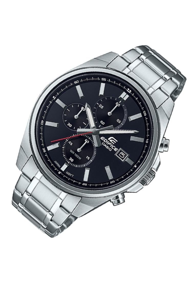 Casio Edifice EFV-610D-1A Chronograph Stainless Steel Strap Watch For Men-Watch Portal Philippines