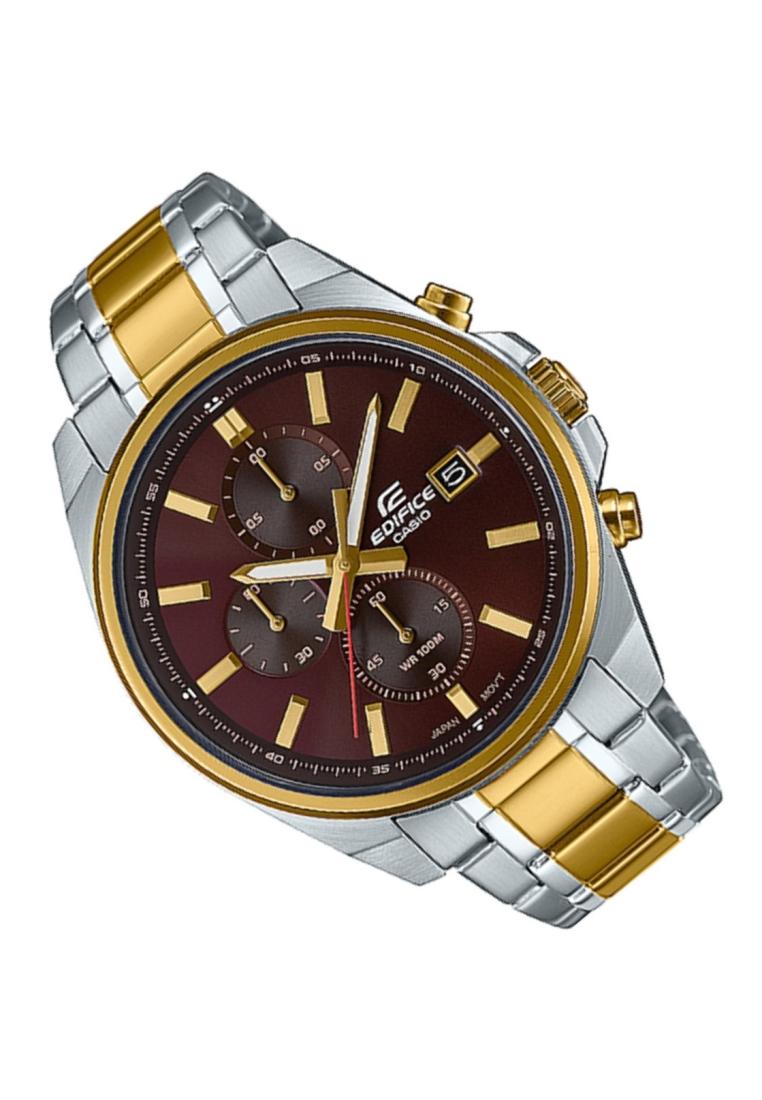 Casio Edifice EFV-610SG-5A Chronograph Stainless Steel Strap Watch For Men-Watch Portal Philippines