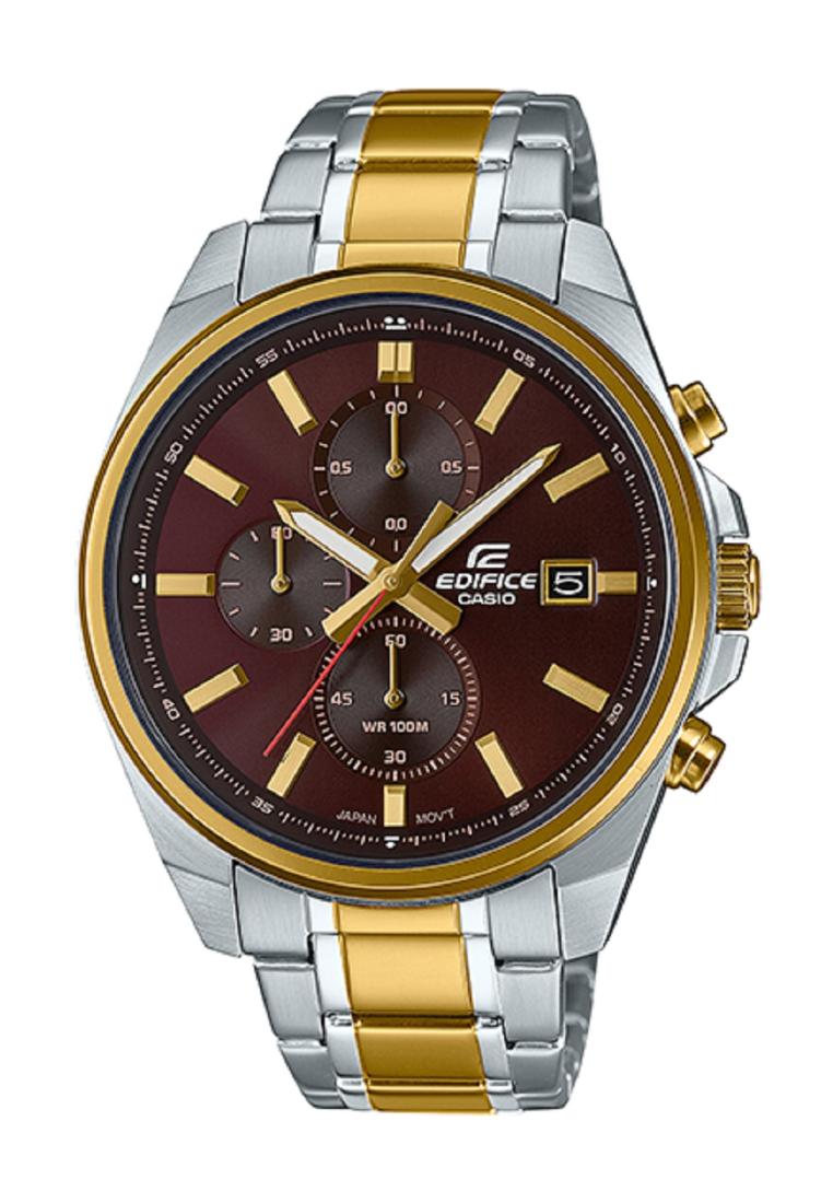 Casio Edifice EFV-610SG-5A Chronograph Stainless Steel Strap Watch For Men-Watch Portal Philippines
