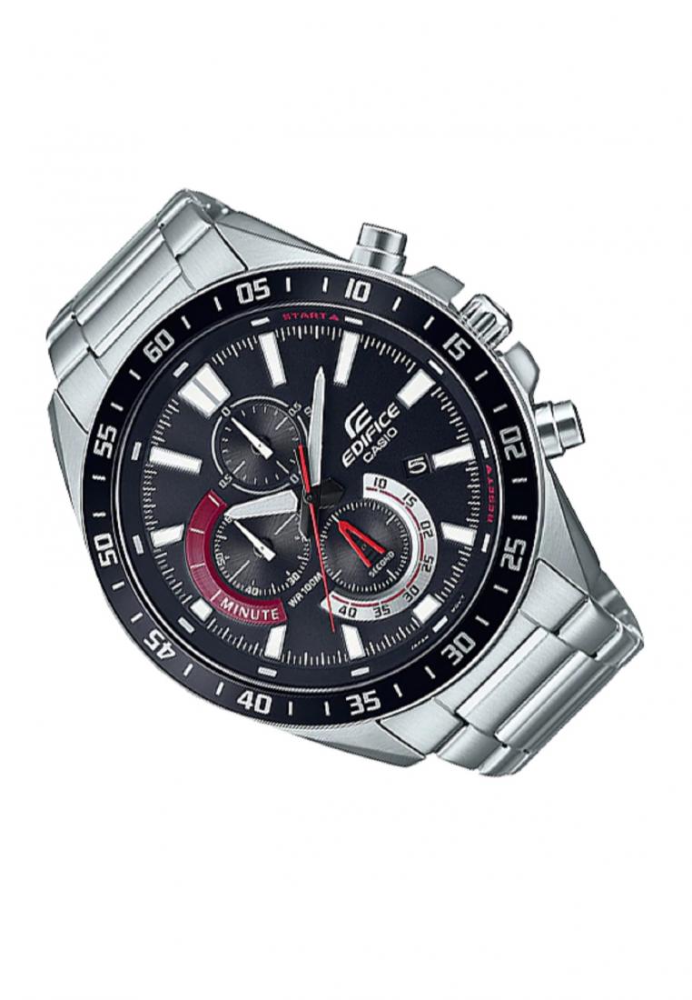 Casio Edifice EFV-620D-1A4 Chronograph Stainless Steel Strap Watch For Men-Watch Portal Philippines