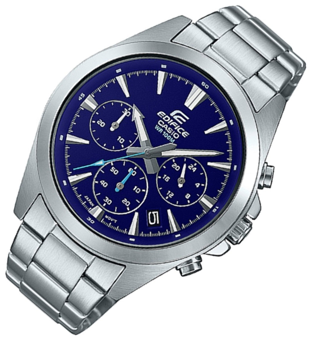 Casio Edifice EFV-630D-2A Chronograph Stainless Steel Strap Watch For Men-Watch Portal Philippines