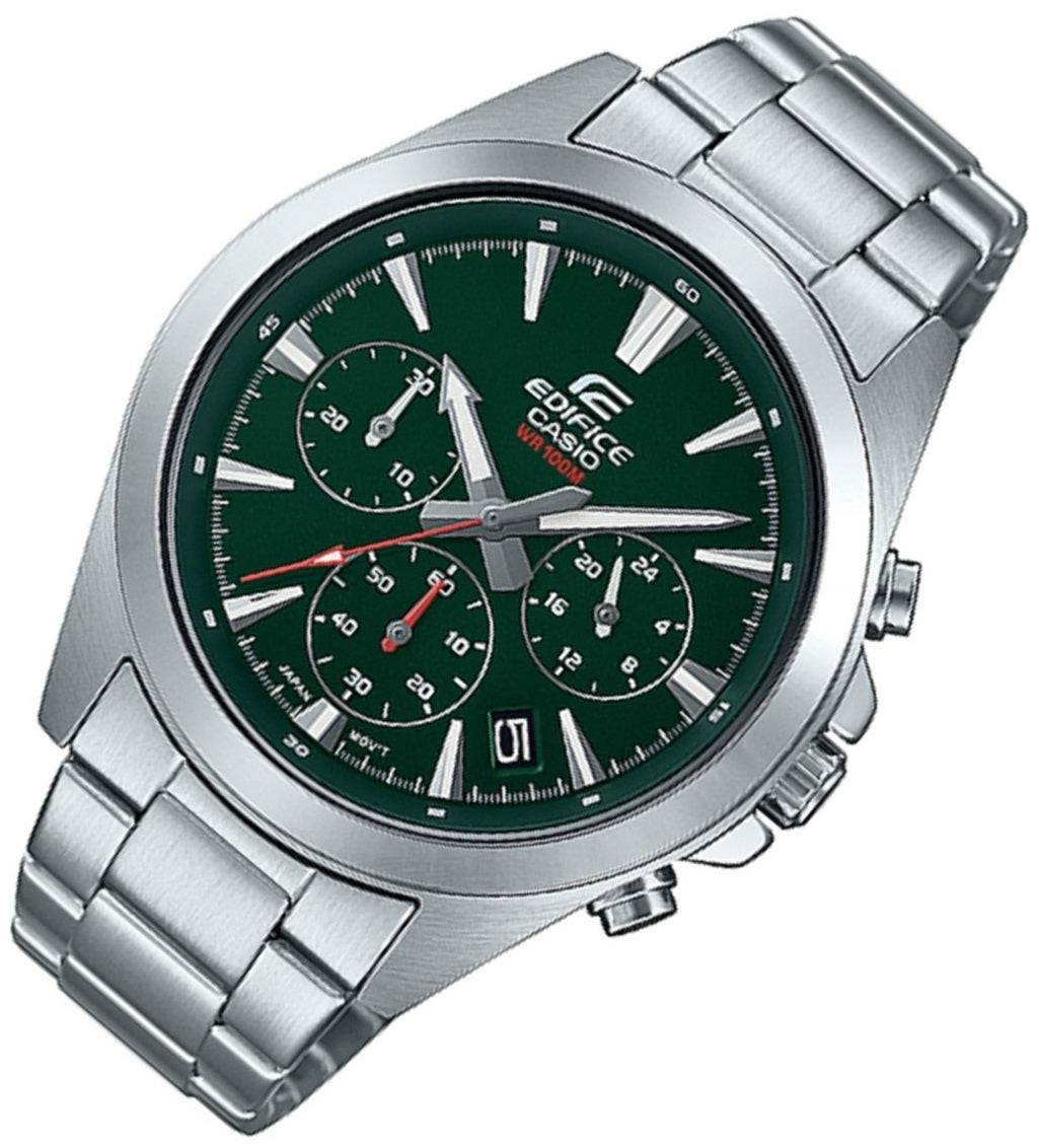 Casio Edifice EFV-630D-3A Chronograph Stainless Steel Strap Watch For Men-Watch Portal Philippines