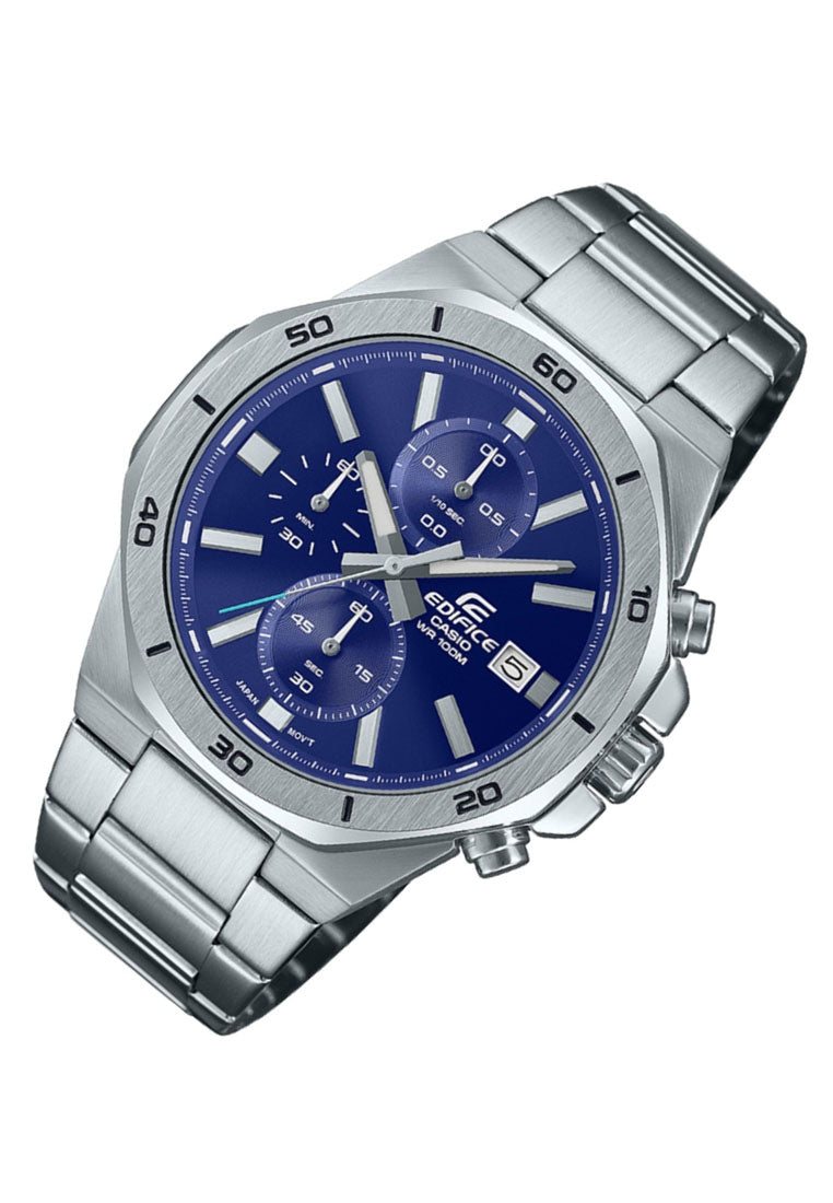Casio Edifice EFV-640D-2A Chronograph Stainless Steel Strap Watch For Men-Watch Portal Philippines