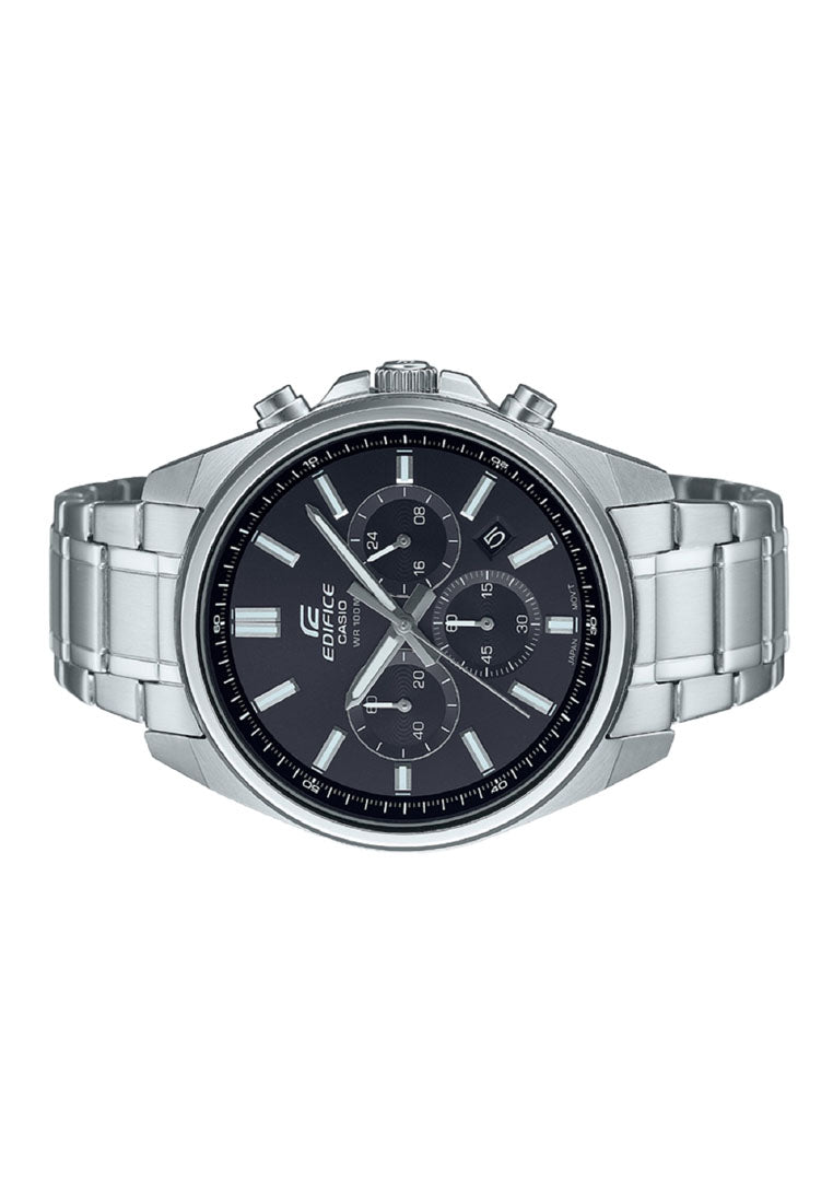 Casio Edifice EFV-650D-1A Chronograph Stainless Steel Strap Watch for Men-Watch Portal Philippines