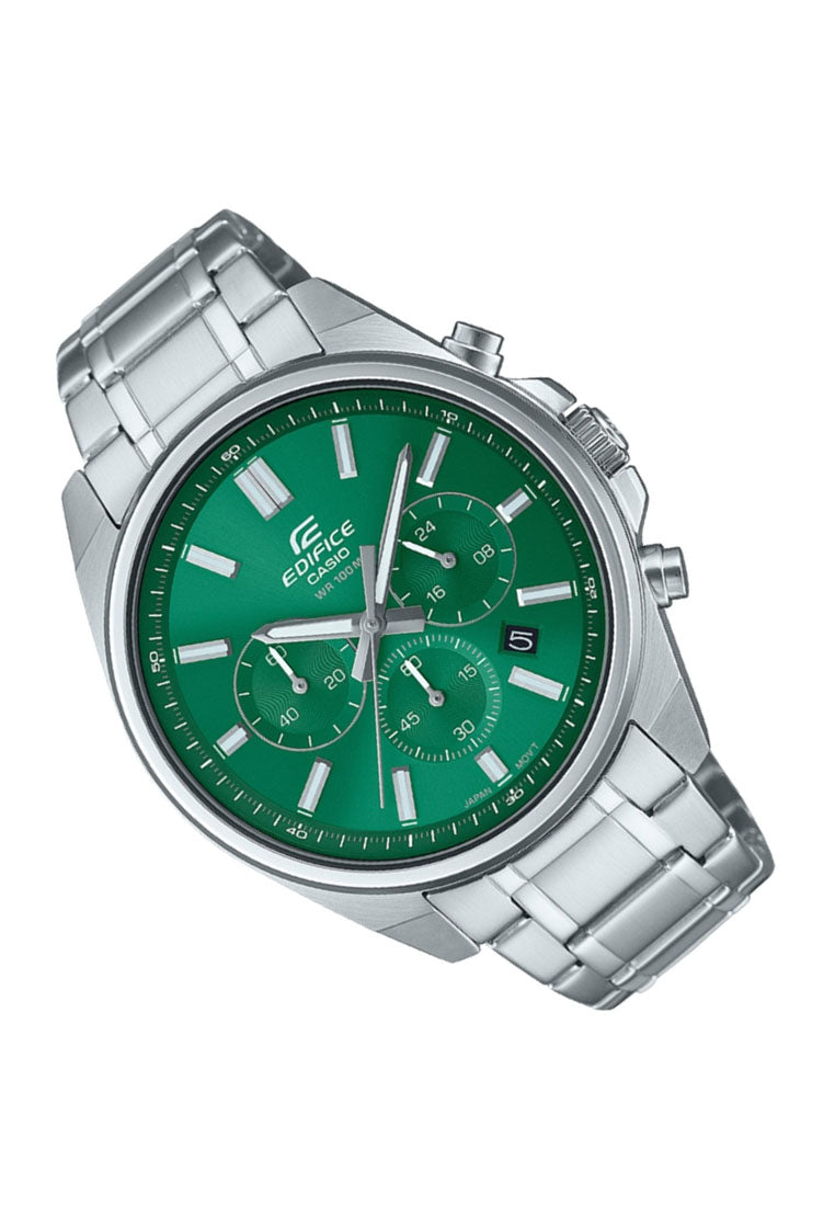 Casio Edifice EFV-650D-3A Chronograph Stainless Steel Strap Watch for Men-Watch Portal Philippines