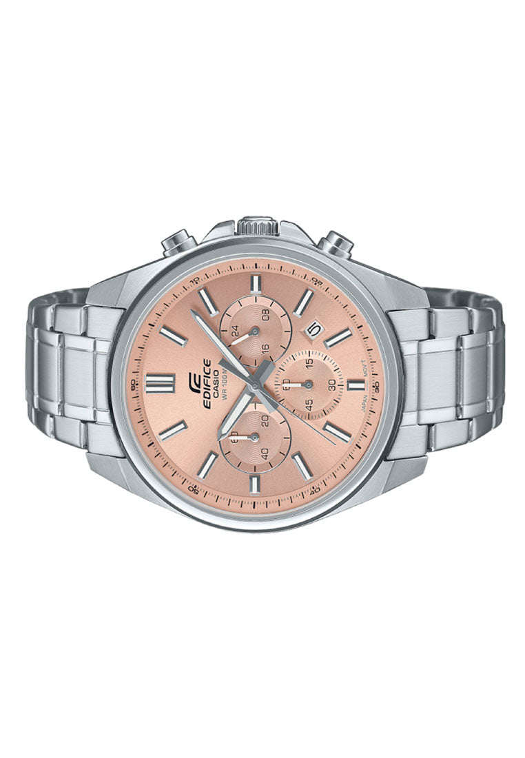 Casio Edifice EFV-650D-4A Chronograph Stainless Steel Strap Watch For Men-Watch Portal Philippines