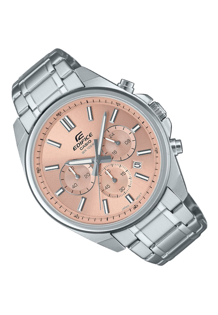 Casio Edifice EFV-650D-4A Chronograph Stainless Steel Strap Watch For Men-Watch Portal Philippines